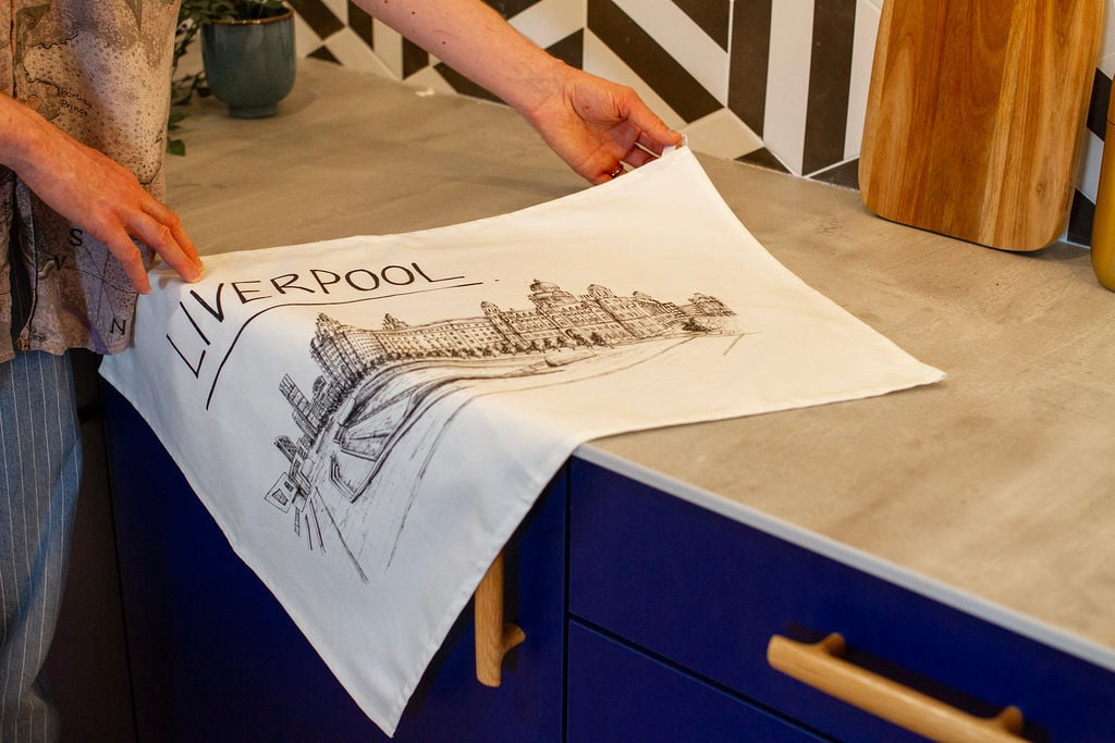 Liverpool Tea Towel