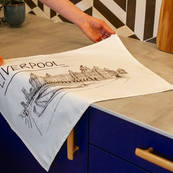Liverpool Tea Towel