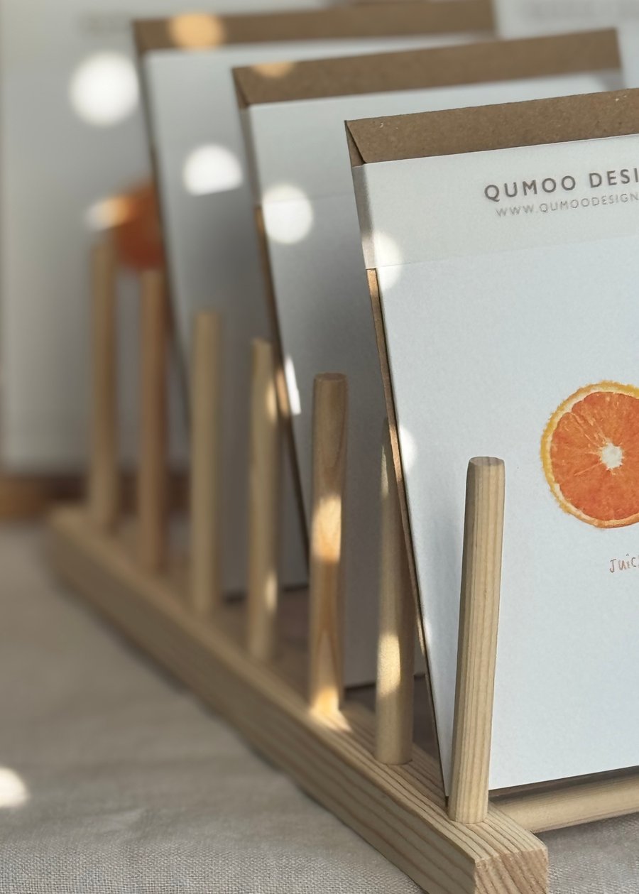 Orange juicy blank greetings Card (QM278)