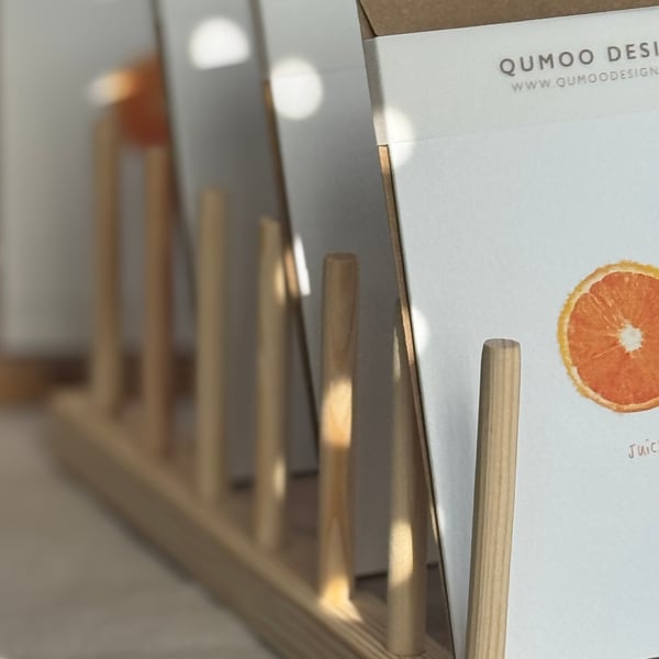 Orange juicy blank greetings Card (QM278)