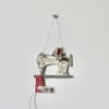 'Christmas Sewing' Sewing Machine - Hanging Decoration