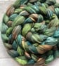 Recycled wool tweed blend spinning fibre 100g   Pine Ridge - Image 3