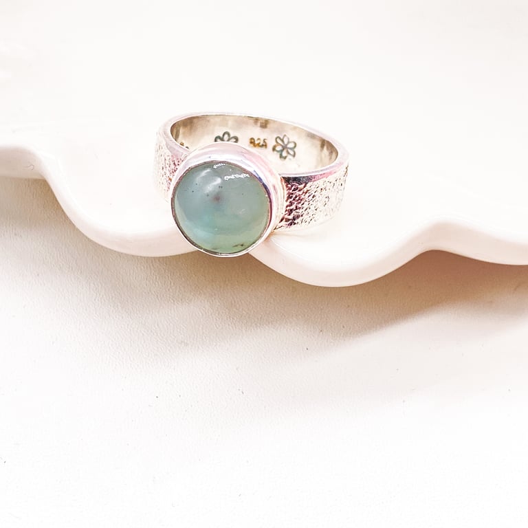 Aquapraise Sterling Silver Ring 