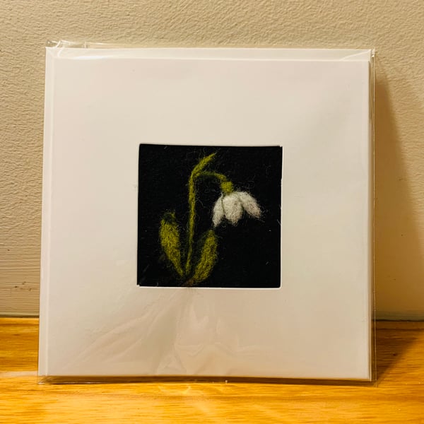 Snowdrop card