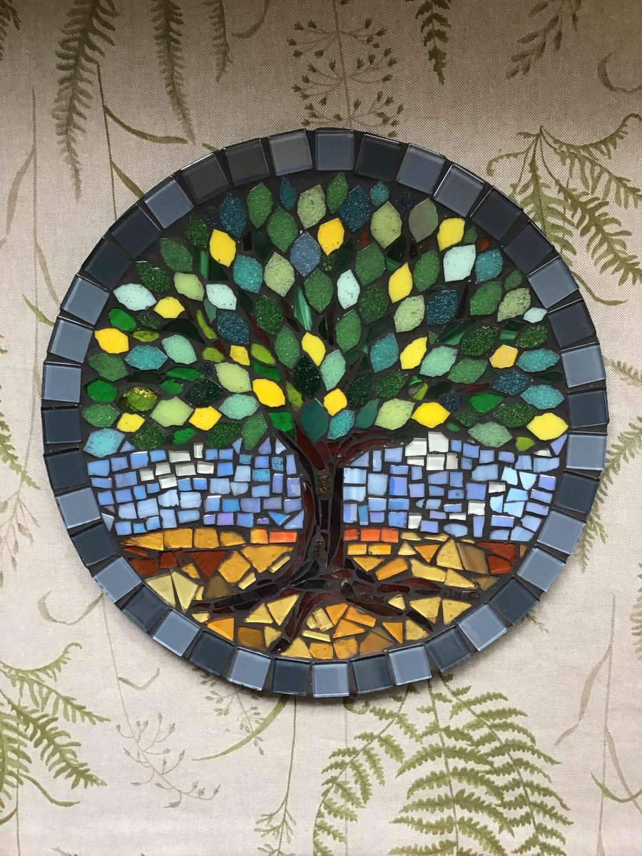 Mosaic  lemon tree