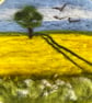 Needle felted landscape of the countryside  - Image 4