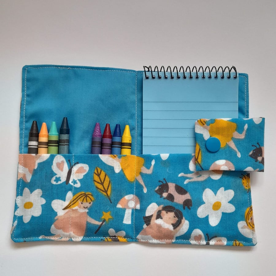Fairy Design Mini Art Kit, Children's Crayon Set