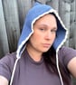 The Wildflower Pixie Hood - Cornflower Blue - Image 1