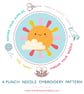 Punch Needle Pattern For Beginners. Punch Needle Art. Punch Needle Tutorial.  - Image 5