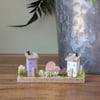 Handmade Tiny Country Cottage Home Decor