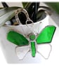Butterfly Dangler Suncatcher Stained Glass Choose your colour - Image 4