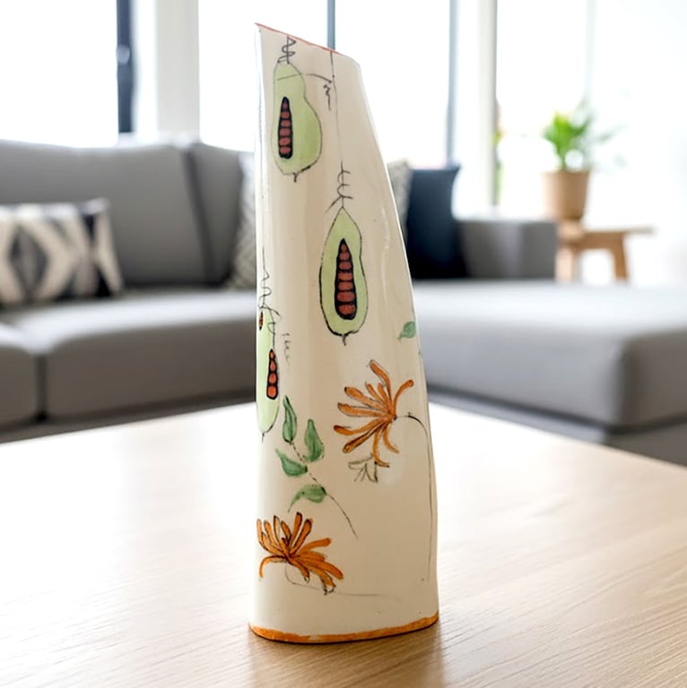'Seeds and Petals' Vase - handmade ceramic