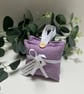 Lavender Sachets: Set of 2 in Lavender Solid Fabric Design, Handmade, Sleep - Image 1