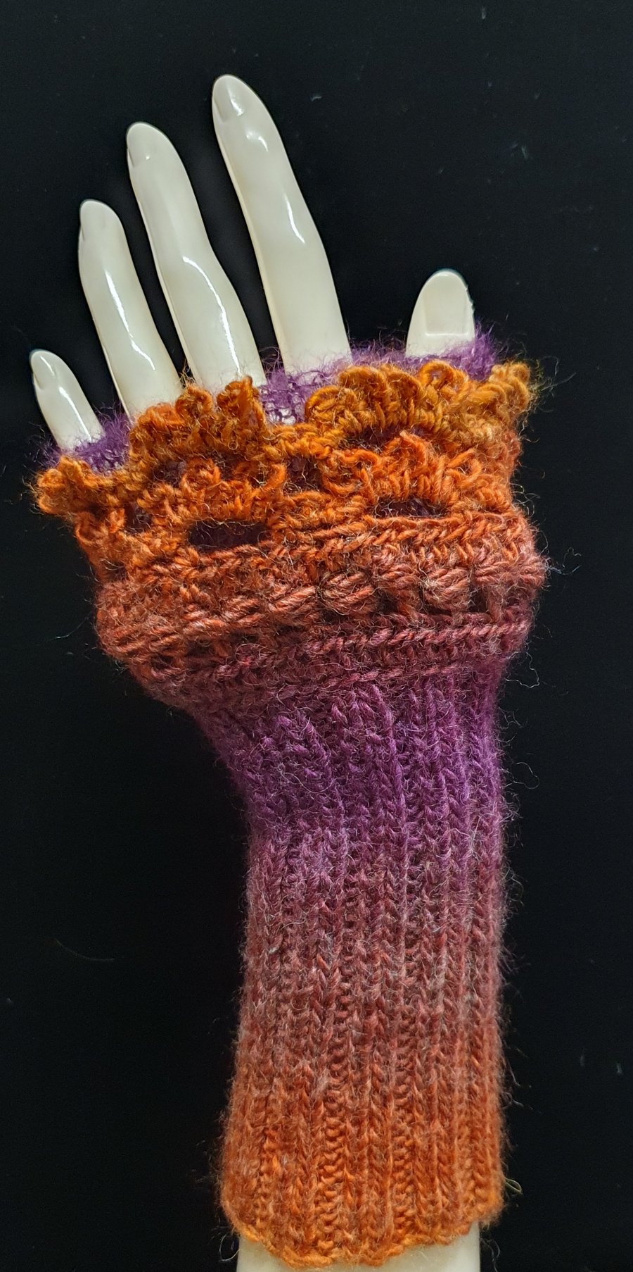 Gloves   Wristlets- Warm Glow