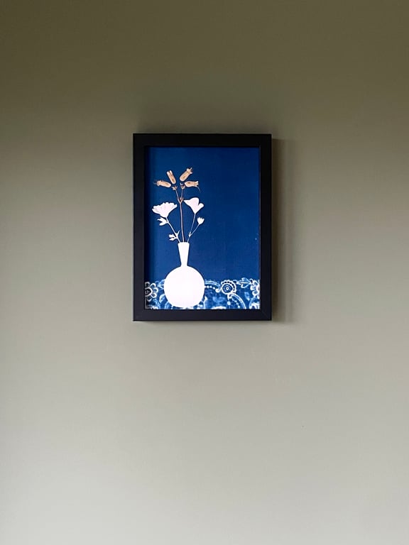 Still Life with Pressed Flower 1