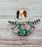 Guinea Pig Miniature Art Doll Georgia