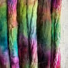 Faery fluff spinning felting fibre pack Forest mixed fibres 75g