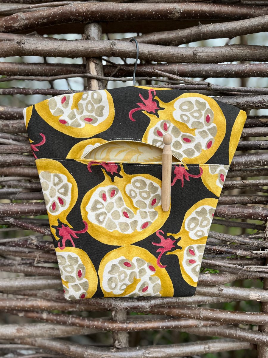 Peg Bag - Emma Bridgewater pomegranate cotton