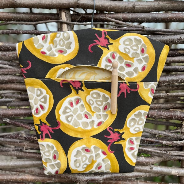 Peg Bag - Emma Bridgewater pomegranate cotton