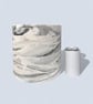23 cm Extra Large Statement Plant Pot Black and Grey Marble Effect Round Planter - Image 2
