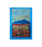 Blue Hills Triptych Original ACEO Mini Paintings - Image 2