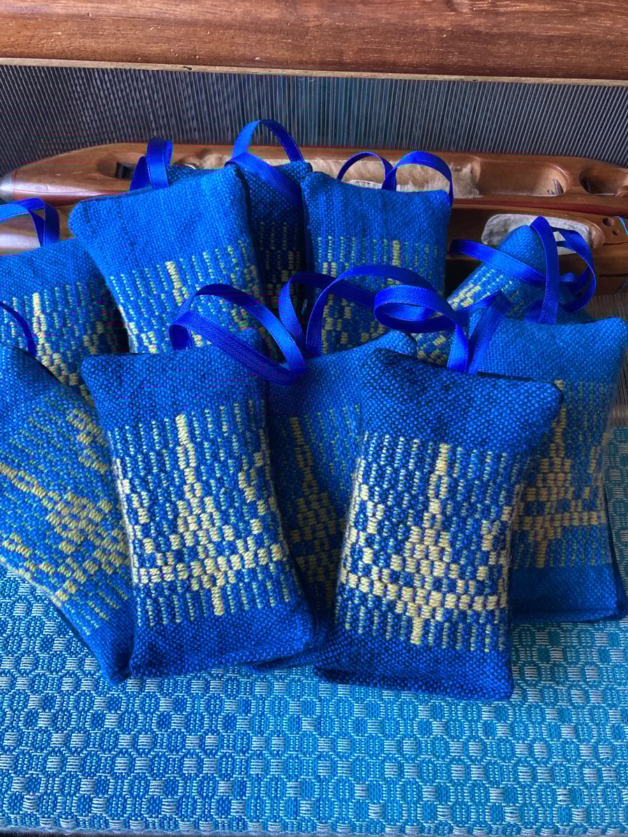 Tryzub Handwoven Lavender Bags for United24