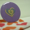 Heart of Gold Pocket Mirror