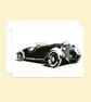 Lagonda Car Greeting Card: Original Pen and Ink Artwork (415) - Image 1