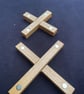X-Shaped Magnetic Trivet Set – Solid Wood Hot Pot Stand - Image 5