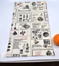 A cutlery  roll for 4 people for picnics camping and sports events etc  - Image 5