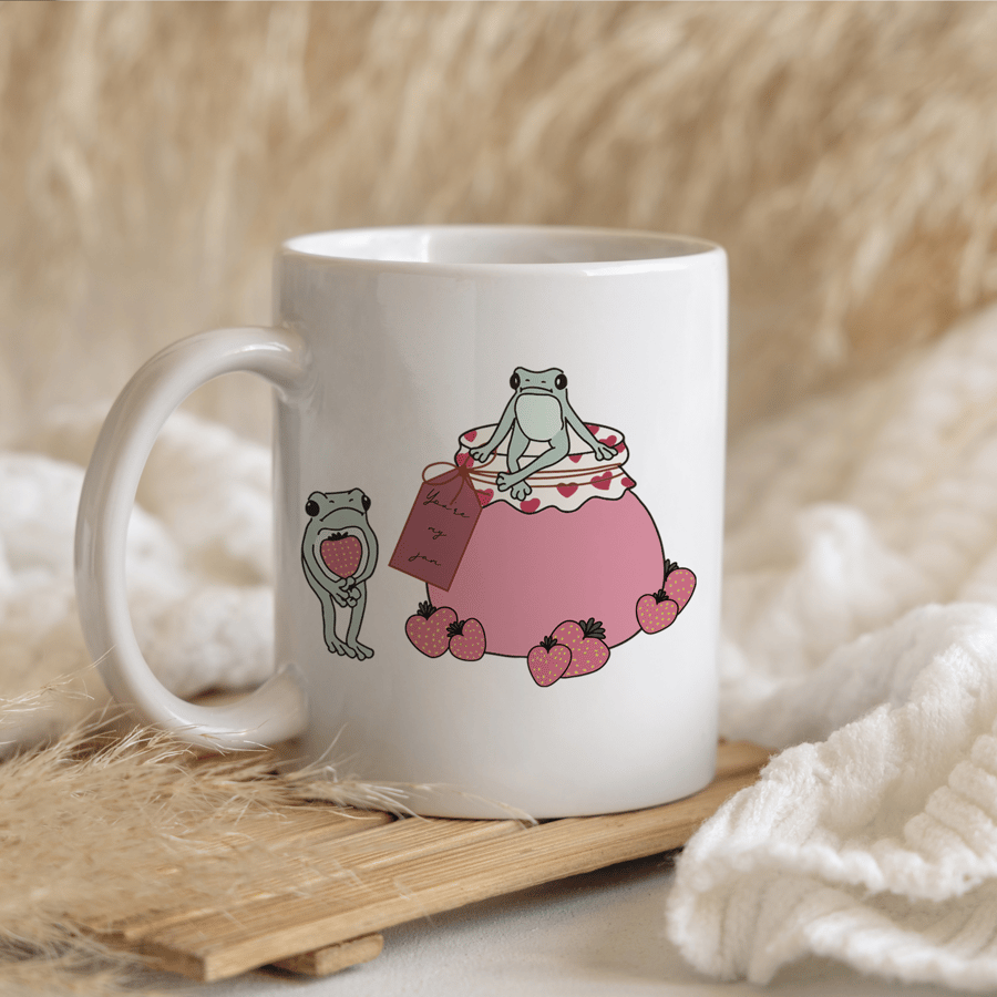 You're My Jam Valentines Mug Gift for Partner, Gift For Valentines