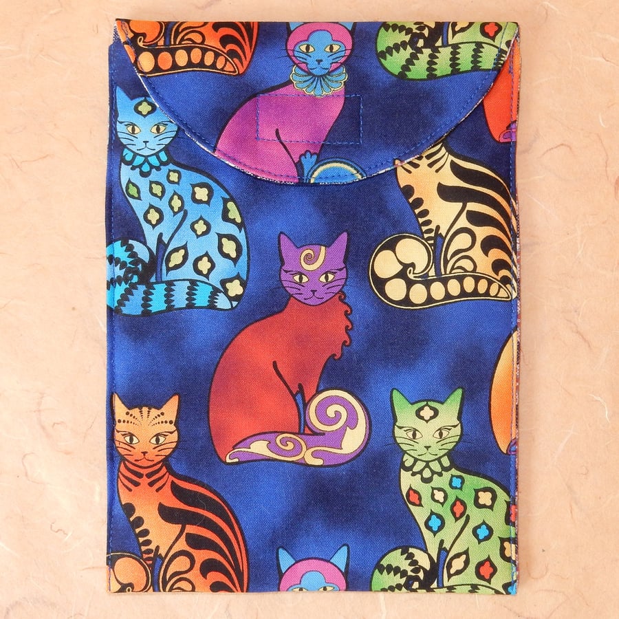 Kindle case colourful cats