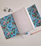 Butterfly Journal, Blue Leather, A6 - Image 2