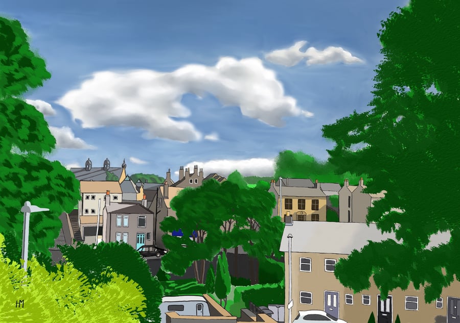 Digital landscapes from your photographs. 