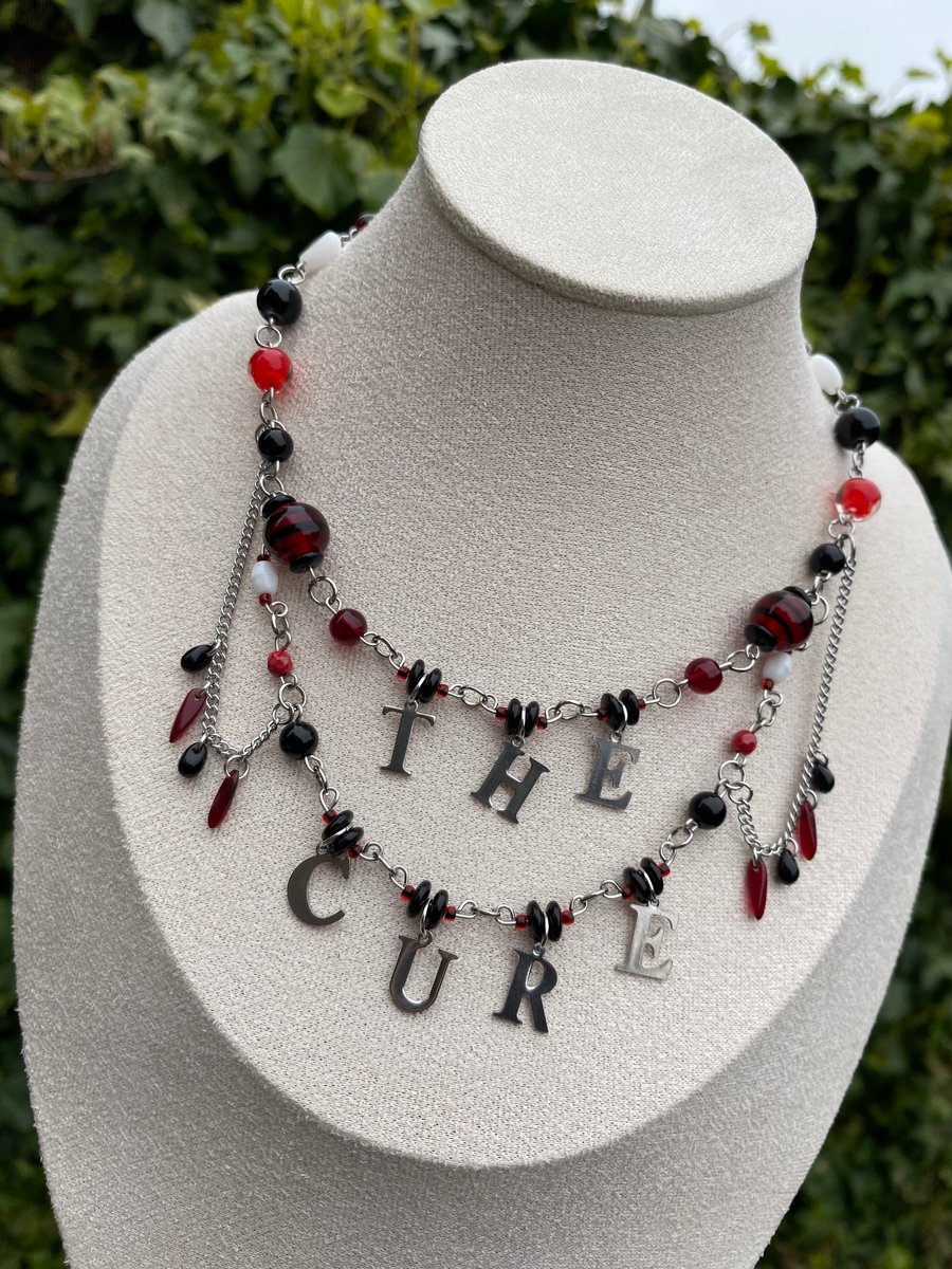 The Cure - Band inspired Choker Necklace 