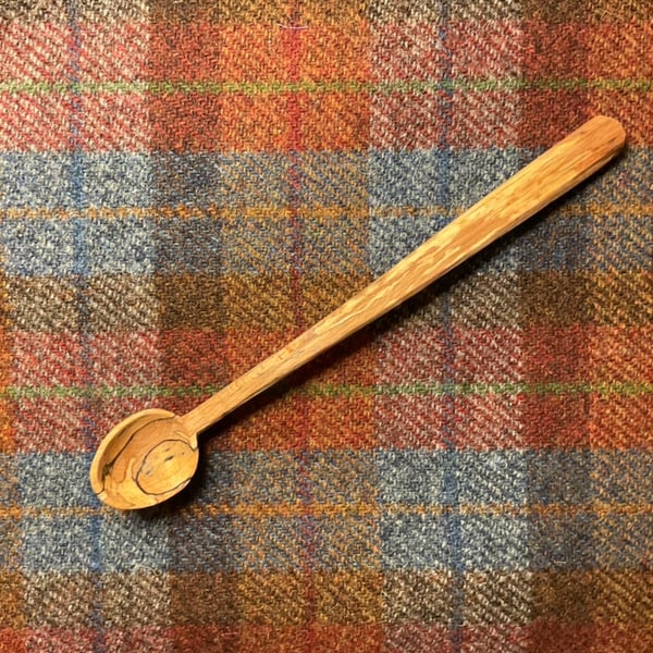 Spalted Beech Long-handled Teaspoon