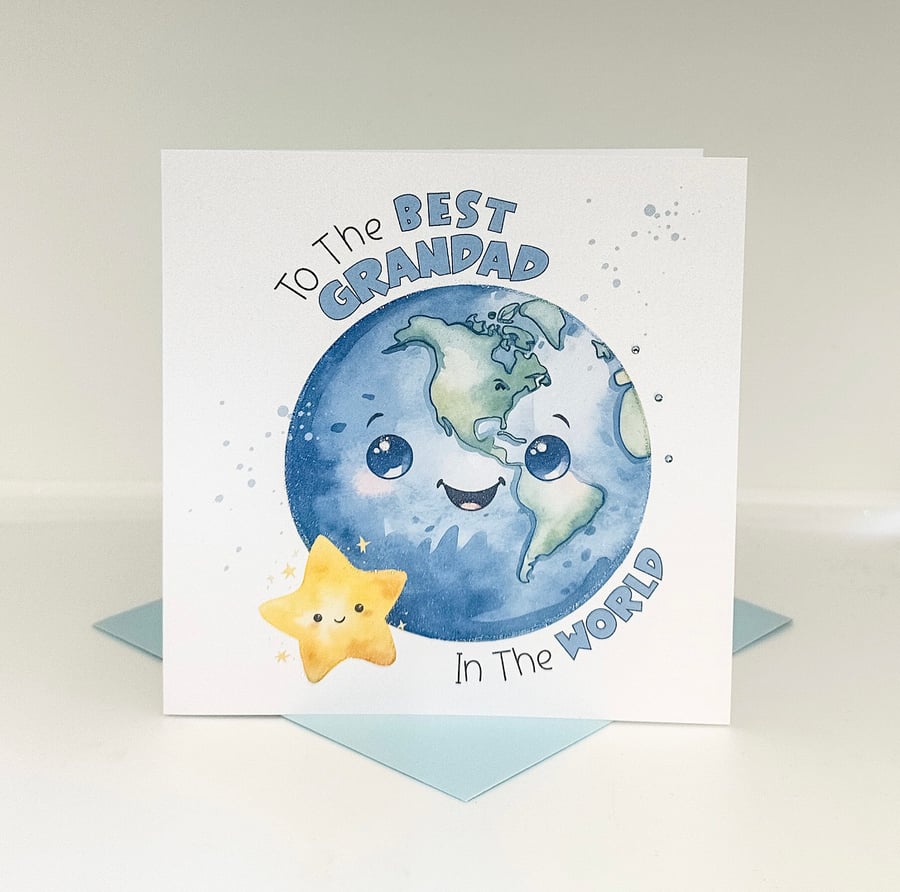 Personalised Planet Themed Card