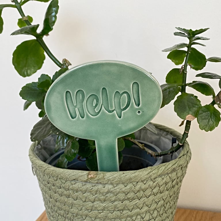 Help! Ceramic Herb Plant Marker