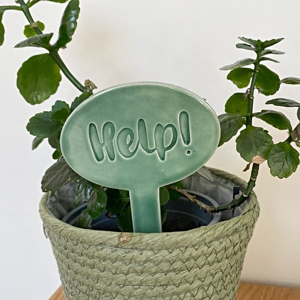 Help! Ceramic Herb Plant Marker