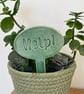 Help! Ceramic Herb Plant Marker
