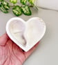 Marbled Heart Trinket Dish – Twin Compartment Jewellery Holder - Image 3