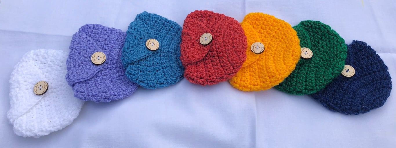Cute Crochet Coin Purse 