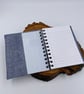 Appliqué rocket A6 notebook cover and notebook - Image 4