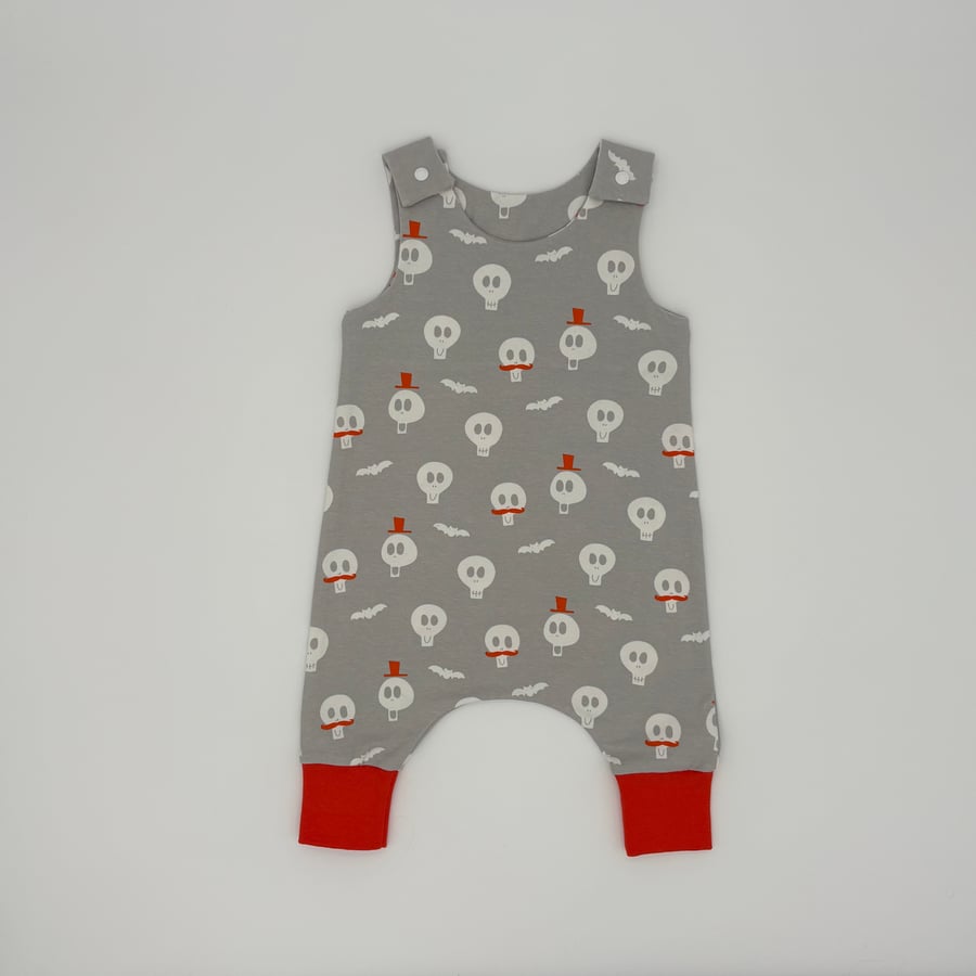 Fun Halloween handmade dungarees (various sizes) Baby and Children's romper