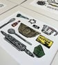 Baking Kit Lino Print- Colour - Image 4