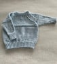 Jumper with patterned yoke - Image 1
