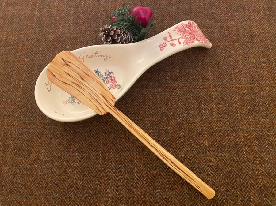 Spalted Birch Wood Spatula