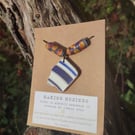 Moroccan Tile Corded Necklace