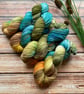 Hand dyed sock yarn 4ply Merino Nylon 100g Cinder Path - Image 2
