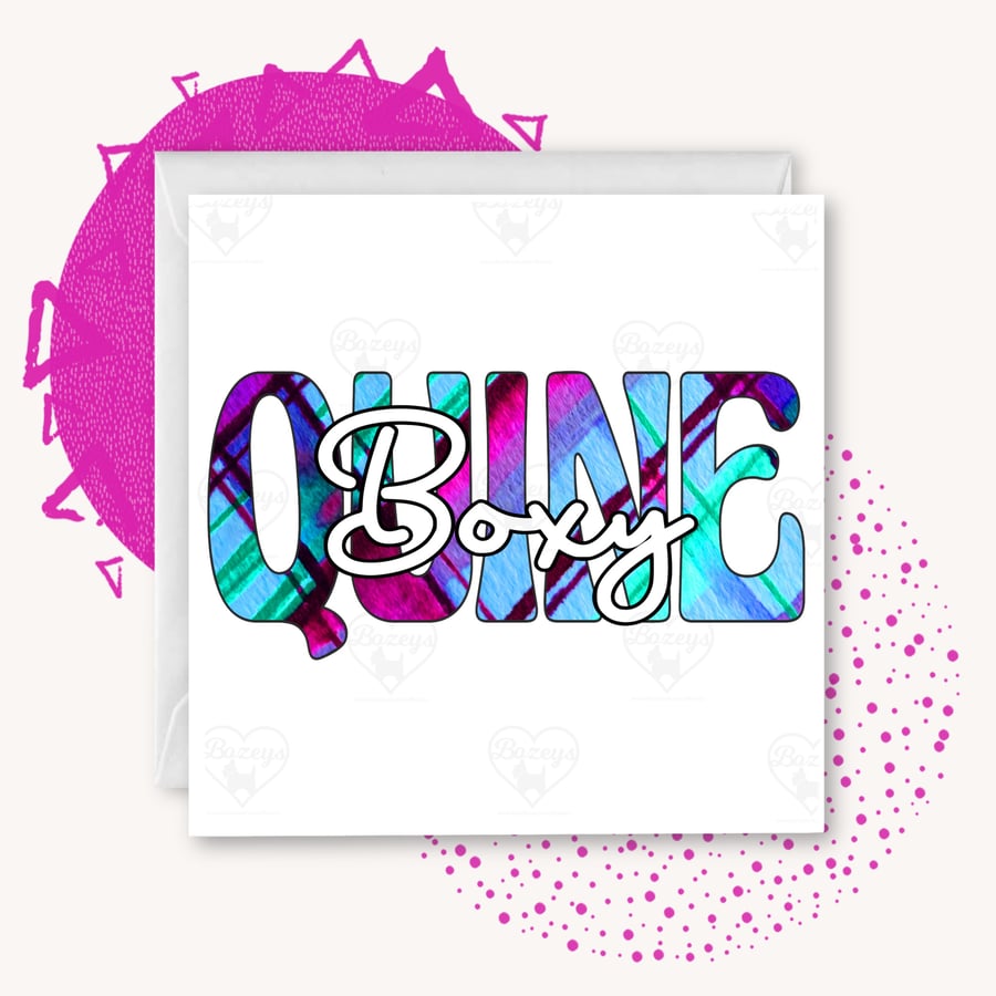 Boxy Quine - Bucksburn Doric Greetings Card